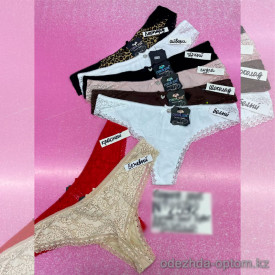 b6-2392-1 Coeur Joie Трусики женские бразилианы, S-XL, 1 пачка (6 шт)