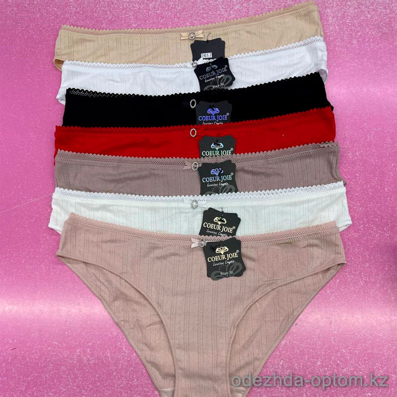 b6-2617 Coeur Joie Трусики женские трикотажные плавки, M-XL, 1 пачка (6 шт) b6-2617 Coeur Joie Трусики женские трикотажные плавки, M-XL, 1 пачка (6 шт)
