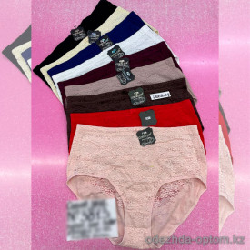 b6-3813 Coeur Joie Трусики женские утягивающие, большие размеры, XL-4XL, 1 пачка (6 шт)