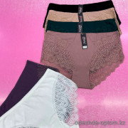 b6-9215-3 Трусики женские на высокой посадке, XL-3XL, 1 пачка (12 шт)