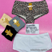 b6-9393-1 Lavolle Трусики женские шорты, XL-2XL, 1 пачка (12 шт)