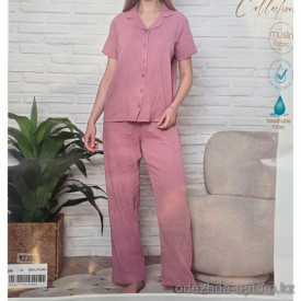 b4-92308 Nicoletta Комплект женской пижамы: рубашка и штаны, S-XL, 1 пачка (4 шт)