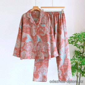 d7-0099 Комплект женской пижамы: рубашка и штаны, M-XL, 1 пачка (2 шт)