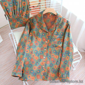 d7-0106-1 Комплект женской пижамы: рубашка и штаны, M-XL, 1 пачка (3 шт)