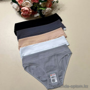 d7-1823PD2 Donella Трусики женские однотонные с широкой резинкой, 1 пачка (10 шт)