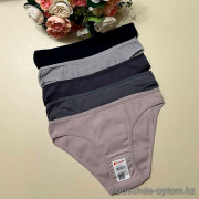 d7-2132PD2 Donella Трусики женские однотонные, 1 пачка (10 шт)