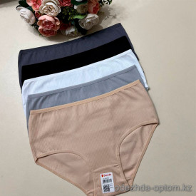 d7-2523PD2 Donella Трусики женские однотонные, большие размеры, 1 пачка (10 шт)