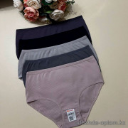 d7-2532PD2 Donella Трусики женские однотонные, большие размеры, 1 пачка (10 шт)