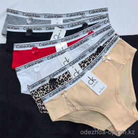 b16-9519 Трусики женские слипы, L-2XL, 1 пачка (12 шт)