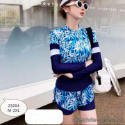 z4-23264 Купальник женский спортивный, M-2XL, 1 пачка (4 шт)