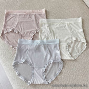 b15-3669 Трусики женские однотонные, L-XL, 1 пачка (6 шт)