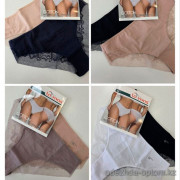 b4-20355 Lavivas Трусики женские слипы, M-XL, 1 пачка (24 шт)