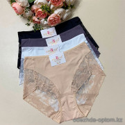 d7-2510-1 Lavolle Трусики женские однотонные, L-2XL, 1 пачка (12 шт)