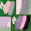 e1-00034 Штаны женские спортивные с цепью, S-XL, хлопок, 1 пачка (4 шт)