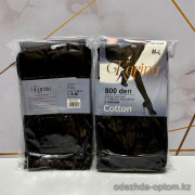 k2-2344 Karina Колготки женские без начеса, S-L, 800 ден, 1 пачка (6 шт)
