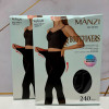 k2-26393-1 Manzi Колготки женские, микрофибра, 5-6XL, 240 ден, 1 пачка (6 шт)