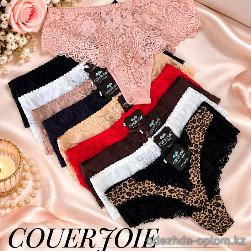 b4-2631 Coeur Joie Трусики женские кружевные танго, L-2XL, 1 пачка (6 шт) b4-2631 Coeur Joie Трусики женские кружевные танго, L-2XL, 1 пачка (6 шт)
