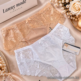b4-51288 Lanny Mode Трусики женские кружевные, большие размеры, M-3XL, 1 пачка (6 шт)