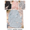 b4-6003 Комплект женской пижамы 3в1: кофта, топ и штаны, M-XL, 1 пачка (3 шт)