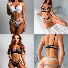 b13-21878 Комплект нижнего белья: бюстгальтер и трусики стринги, 1 пачка (3 шт) b13-21878 Комплект нижнего белья: бюстгальтер и трусики стринги, 1 пачка (3 шт)