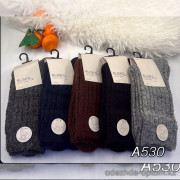 n4-A530 Носки мужские шерстяные, 40-44, 1 пачка (10 пар)