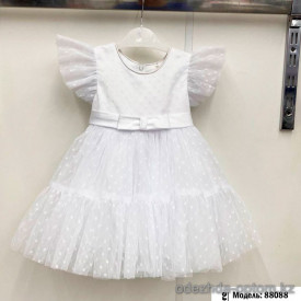 d1-88088 Платье детское с хлопковым подкладом, 1-3 года, 1 пачка (3 шт)