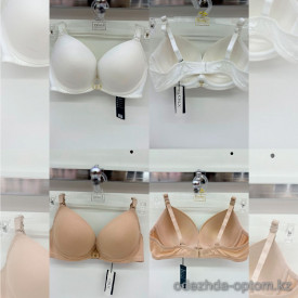 b8-0485 Бюстгальтер на среднем поролоне, чашка B, 1 пачка (6 шт)