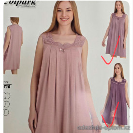 b4-10710 Cotpark Сорочка женская без рукавов, M-XL, 1 пачка (3 шт)