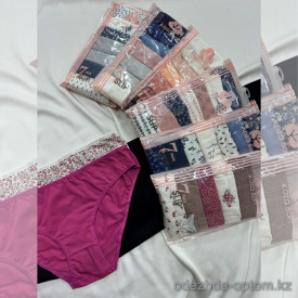 b16-0154 Koza Underwear Комплект женских трусиков: неделька, S-XL, 1 пачка (14 шт)