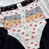 b16-8235-1 Трусики женские с принтом, XL-3XL, 1 пачка (12 шт)