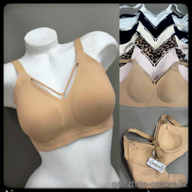 b5-003-4 Бюстгальтер на тонком поролоне, M-2XL, 1 пачка (4 шт)