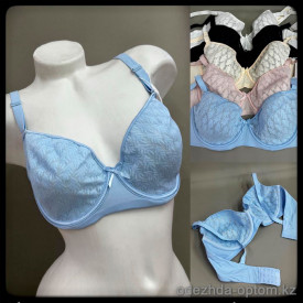 b5-0713 Бюстгальтер на тонком поролоне, чашка D, 1 пачка (3 шт)