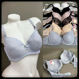 b5-0815-1 Бюстгальтер на тонком поролоне, чашка C, 1 пачка (3 шт)