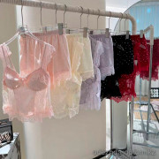 b16-6916 Комплект женской пижамы: майка и шорты, M-XL, 1 пачка (3 шт)