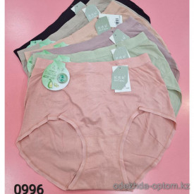 b4-0996 Трусики женские высокие, стандарт (48-56), 1 пачка (24 шт)
