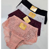 b4-7820 Lavolle Трусики женские кружевные, большие размеры, 2XL-4XL, 1 пачка (12 шт)