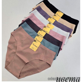 b4-813 Beisdanna Трусики женские однотонные, XL-3XL, 1 пачка (12 шт)