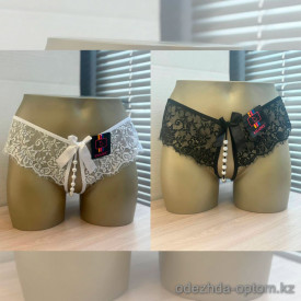 b13-23060-1 Трусики женские кружевные с доступом, стандарт, 1 пачка (6 шт)