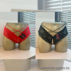 b13-3613 Трусики женские кружевные с доступом, стандарт, 1 пачка (6 шт)