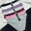 b16-8455 Anttifu Трусики женские однотонные, L-2XL, 1 пачка (12 шт)