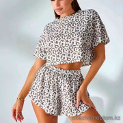 b13-655 Комплект женской пижамы: кофта и шорты, размер M, 1 шт