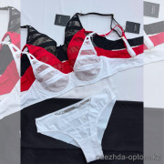 b16-7335-1 Mandhari Комплект нижнего белья: бюстгальтер без поролона и трусики, 1 пачка (3 шт)