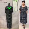 w7-F7378 платье женское с орнаментом, большие размеры, 1 шт