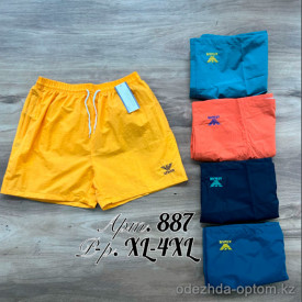 z2-887 Шорты мужские со шнурком, XL-4XL, 1 пачка (4 шт)