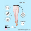 k4-1611 Брюки женские на резинке, M-XL, джинса и стрейч, 1 пачка (3 шт)