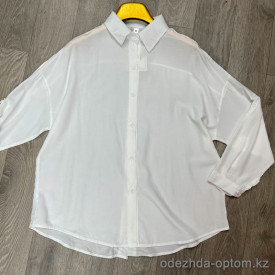 w5-0550 Рубашка женская однотонная свободного кроя, стандарт, 1 шт