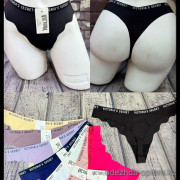 b5-6091 Трусики женские стринги, большие размеры, XL-3XL, 1 пачка (24 шт)