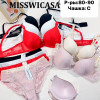 b6-0959 Miss Wicasa Комплект кружевного нижнего белья, чашка C, 1 пачка (3 шт)