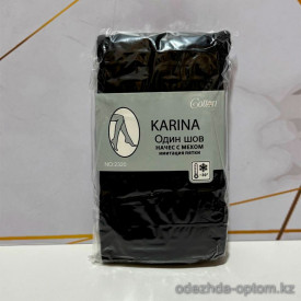 k2-2320 Karina Колготки с тонким мехом, 42-46, 1 пачка (6 шт)