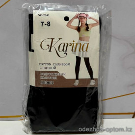 k2-2342-1 Karina Колготки детские и подростковые с начесом, 7-14 лет, 1 пачка (6 шт)